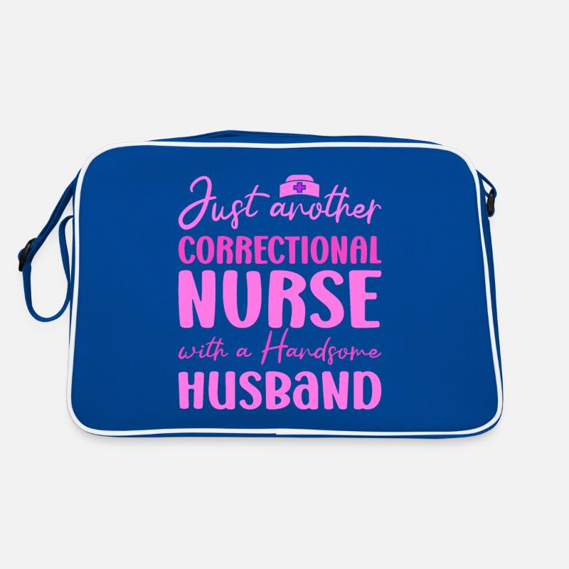 Correctional Nursing Just Another With Husband Retro Tasche