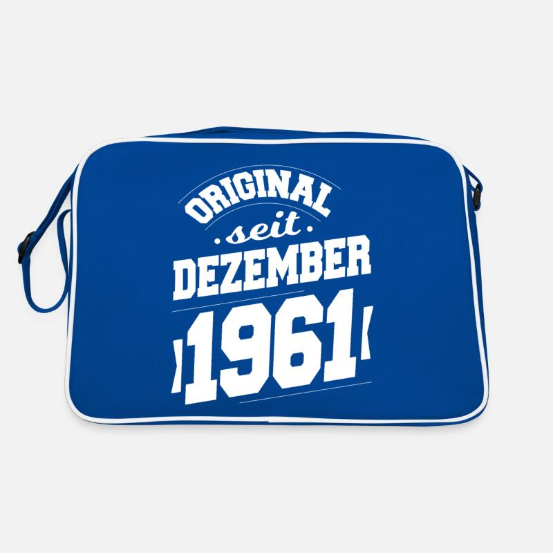 Dezember 1961 Original seit 62 Jahren Mann Frau Retro Tasche