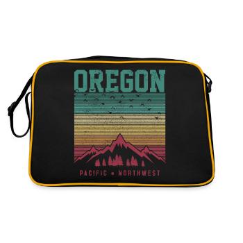 Oregon - Sac Retro - noir/or - Dos