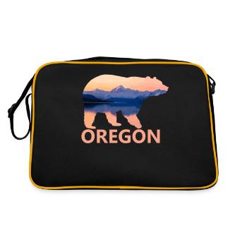 Oregon - Sac Retro - noir/or - Dos