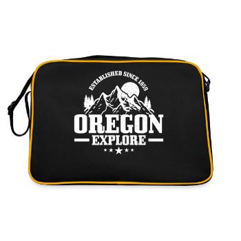 Oregon - Sac Retro - noir/or - Dos