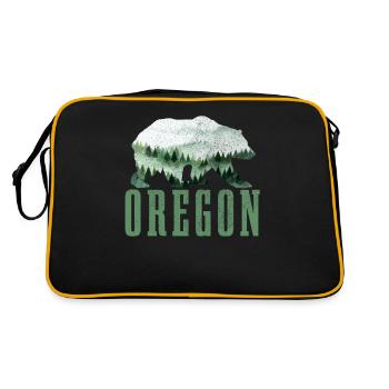 Oregon - Sac Retro - noir/or - Dos