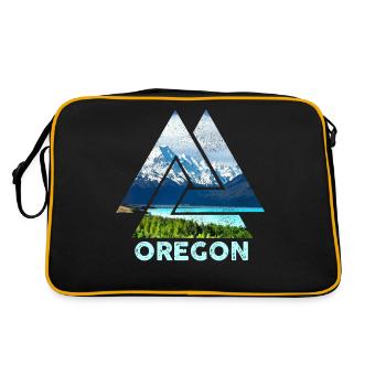 Oregon - Sac Retro - noir/or - Dos