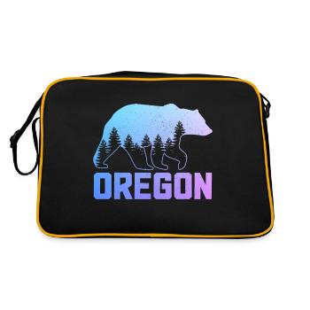 Oregon - Sac Retro - noir/or - Dos