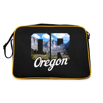 Oregon - Sac Retro - noir/or - Dos
