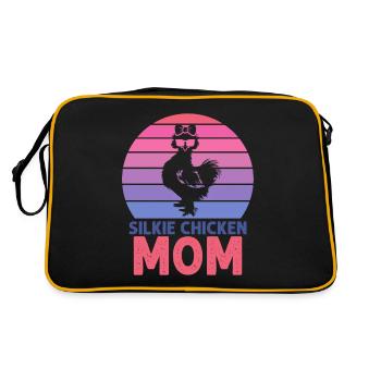 Maman Silkie Poulet - Sac Retro - noir/or - Dos