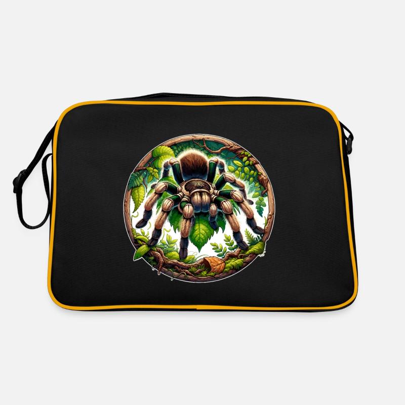 Vogelspinne Retro Tasche