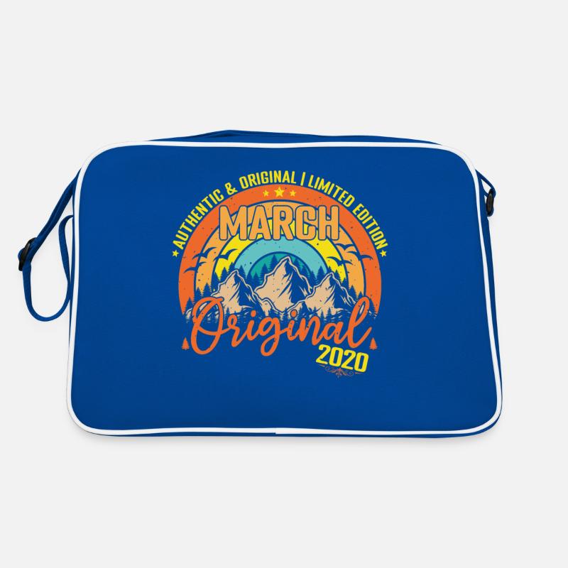 Mars 2020 Mars anniversaire 2020 Mars Originale Sac Retro