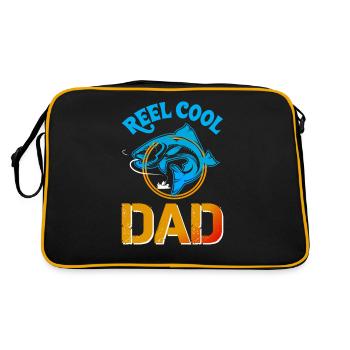 Moulinet cool papa pêche - Sac Retro - noir/or - Dos