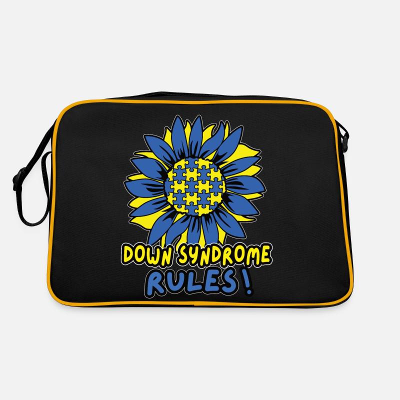 Down Syndrome Rules - Down Syndrome Day Retro Tasche