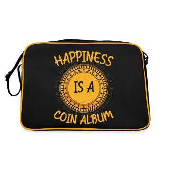 Album of Happiness : un délice pour les collectionneurs de pièces de monnaie - Sac Retro - noir/or - Dos