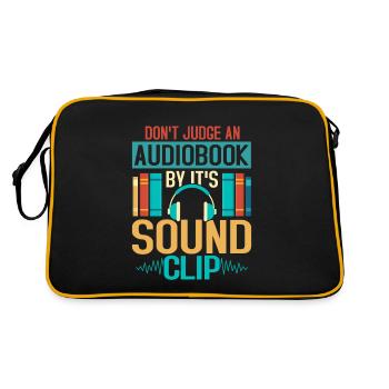 Audiobook Adventures: Listen Beyond the Clip - Retro Bag - black/gold - Back