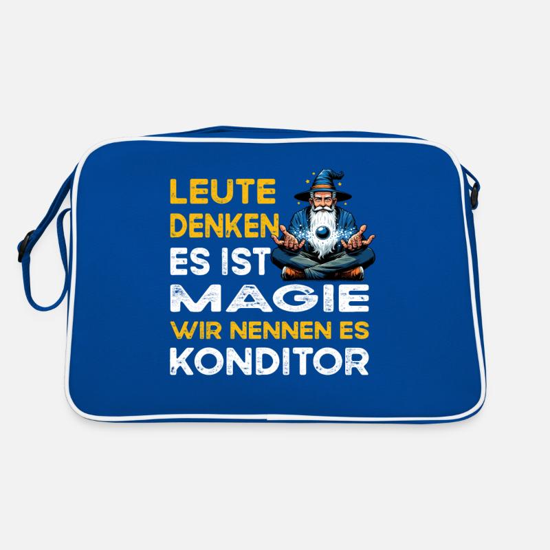 People Thinking Magic Confectioner Cakes Retro Bag