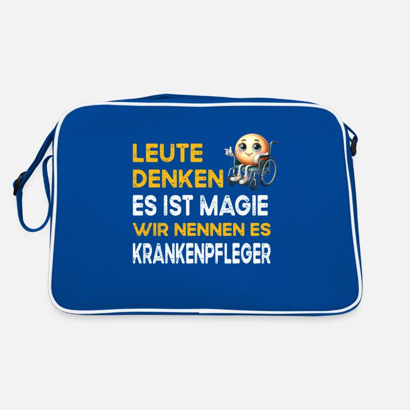People Thinking Magic Nurse Nursing Retro Bag