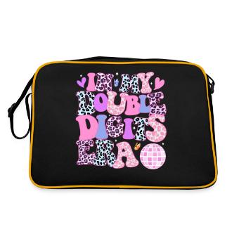 In My Double Digits Era Retro 10th Birthday Girl - Retro Bag - black/gold - Back