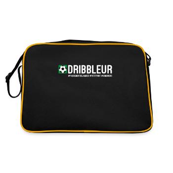 Dribbleur - Pour les rois du dribble au football - Sac Retro - noir/or - Dos