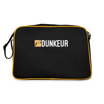 Dunkeur. Pour les fans de basket et de dunk - Sac Retro - noir/or - Dos