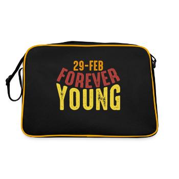 29 févr. Anniversaire 29 février Année bissextile - Sac Retro - noir/or - Dos