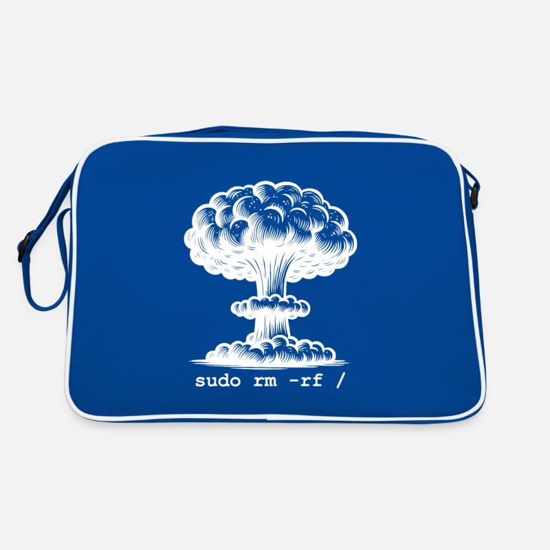 Linux Funny Linux Command Sudo RM RF pour Homme Sac Retro