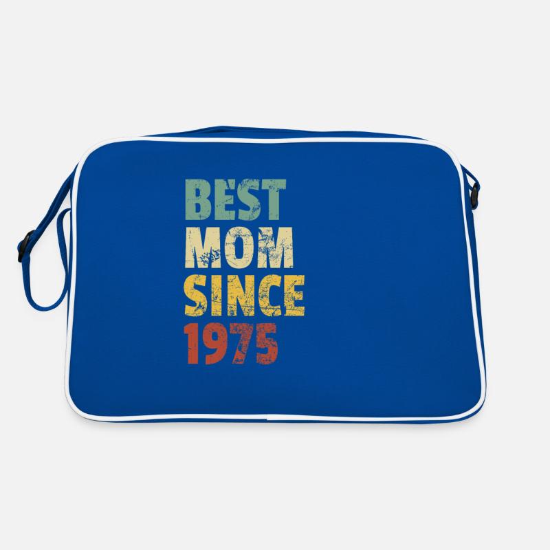 Beste Mutter seit 1975 Muttertagsslogan Zitat Retro Tasche