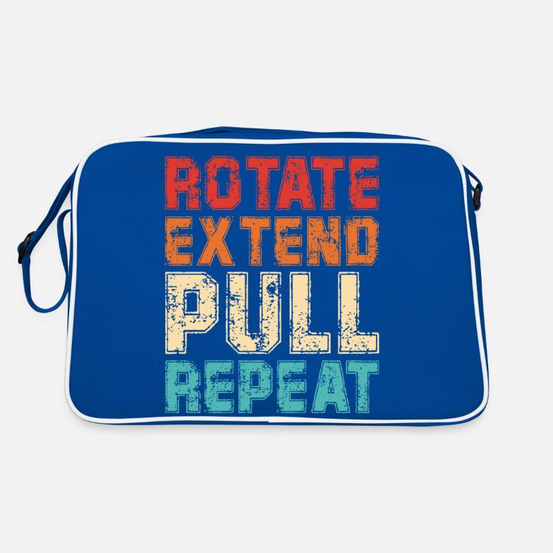 Rotate Extend Pull Repeat Retro Bag