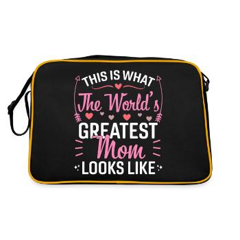 Meilleure maman Meilleure fête des mères - Sac Retro - noir/or - Dos
