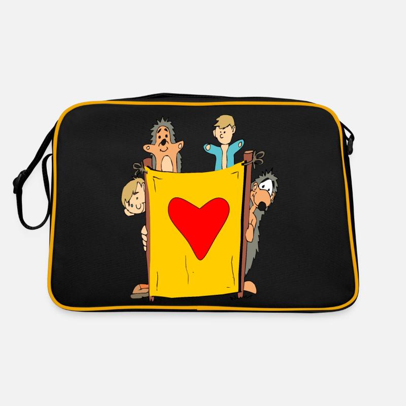 puppet show. Retro Bag