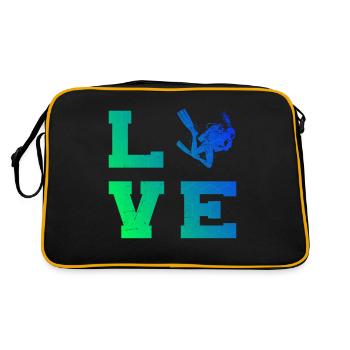 Plongée sous-marine Scuba Diver Scuba Diver - Sac Retro - noir/or - Dos