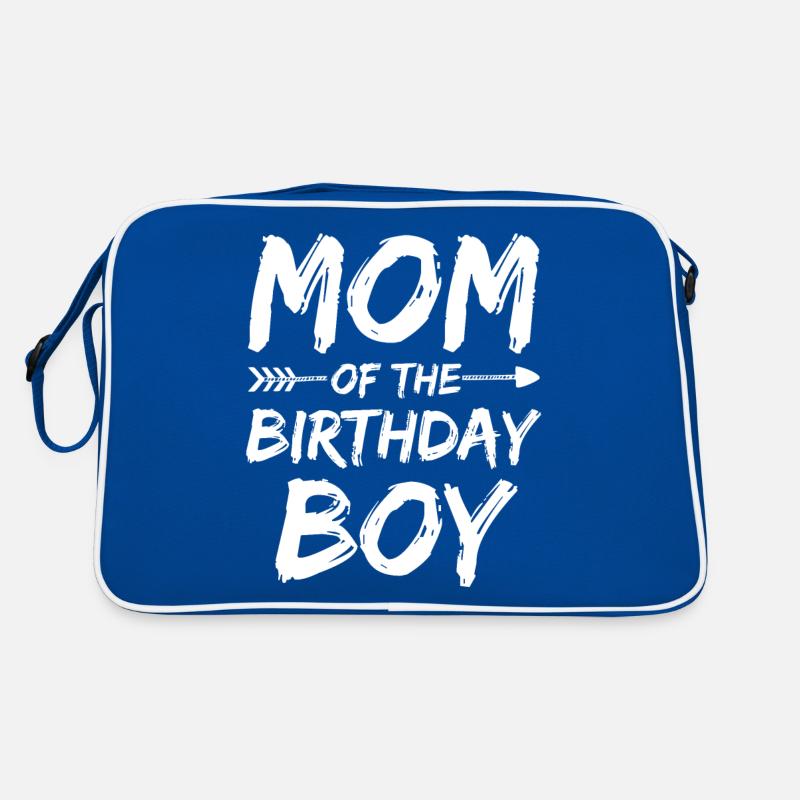 Mutter des Geburtstagskindes passend zur Familienfeier Retro Tasche