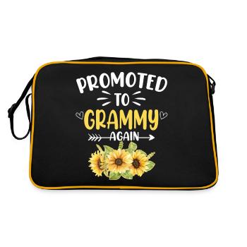 Promu Grammy Again Flower New Grammy - Sac Retro - noir/or - Dos