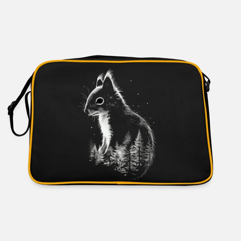 Écureuil Sac Retro