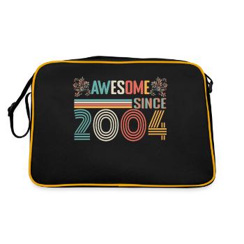 Anniversary 2004 since 2004 Vintage 2004 - Retro Bag - black/gold - Back