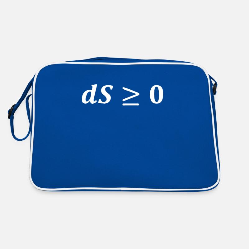 Physics Second Law of Thermodynamics Equation Retro Bag