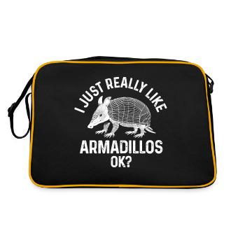 Tatou - Sac Retro - noir/or - Dos