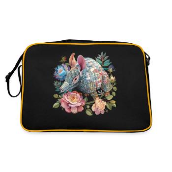 Tatou - Sac Retro - noir/or - Dos