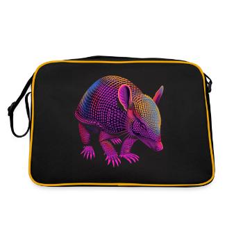 Tatou - Sac Retro - noir/or - Dos