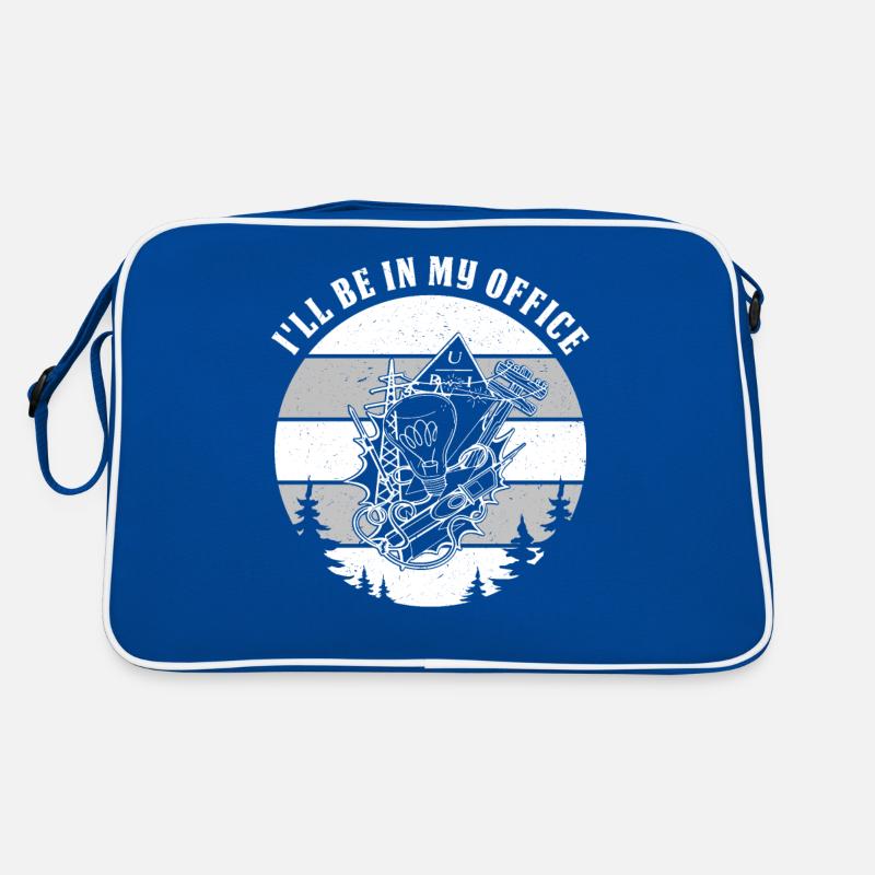 Je vais être dans mon bureau Profession d’électricien Sac Retro