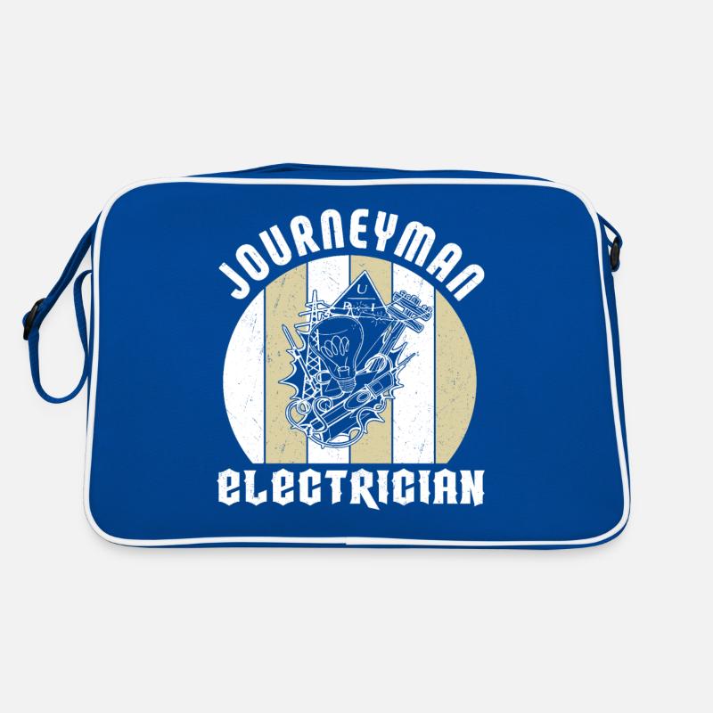 Compagnon électricien Électricien Technicien en éclairage Sac Retro