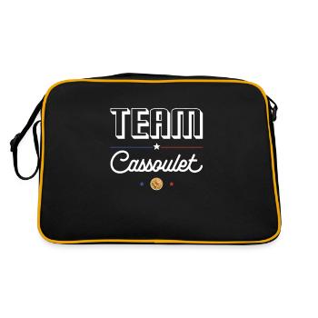 Team Cassoulet - For Cassoulet Fans - Retro Bag - black/gold - Back