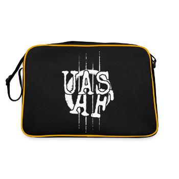 UAS AF Ukulélé Japonais Zen Enso Circle à collectionner - Sac Retro - noir/or - Dos