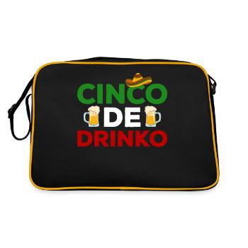 Cinco de Mayo - Sac Retro - noir/or - Dos