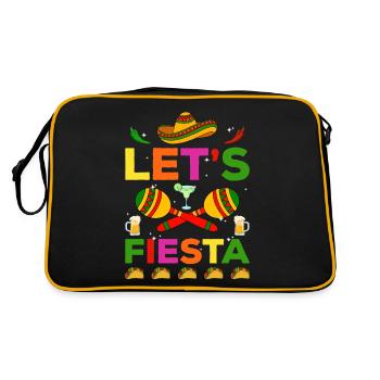 Cinco de Mayo - Sac Retro - noir/or - Dos