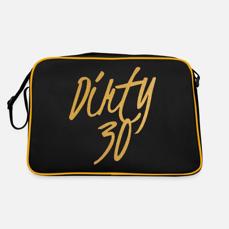Dirty 30 30. Geburtstag Retro Tasche