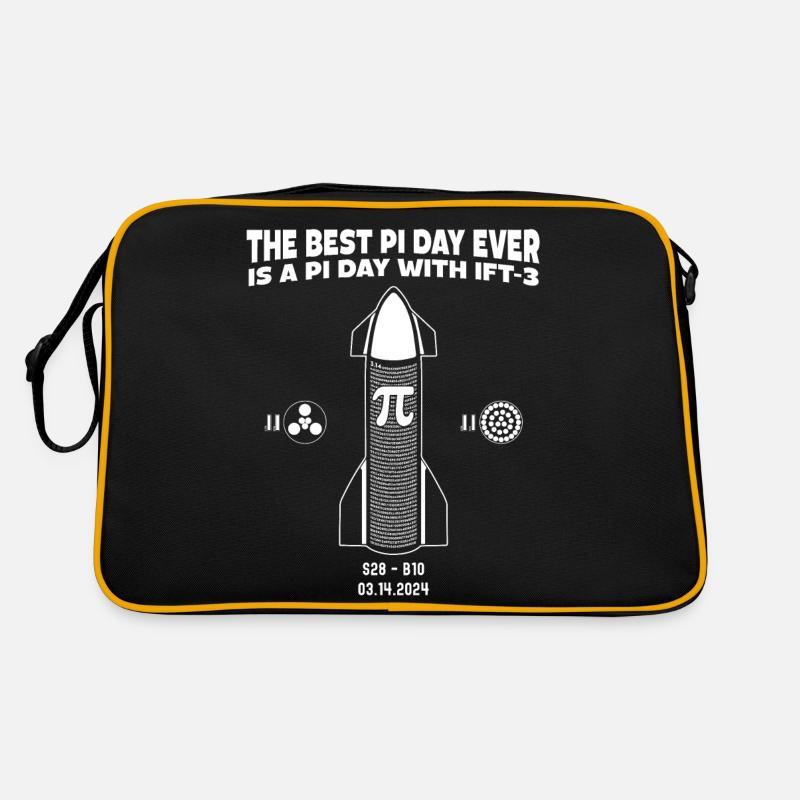 Der beste Pi-Tag aller Zeiten ist ein Pi-Tag mit IFT-3 von Retro Tasche