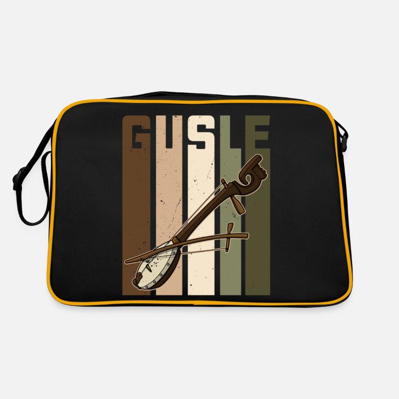 Gusle Retro Serbien Balkan Folklore Musik Retro Tasche