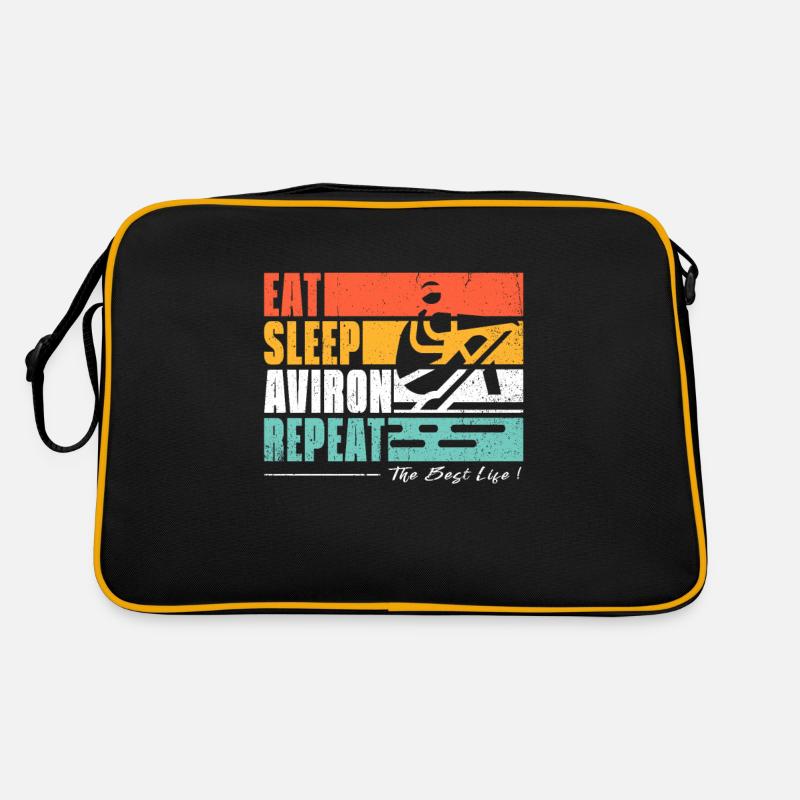 Manger dormir aviron repeter. Pour un rameur Sac Retro