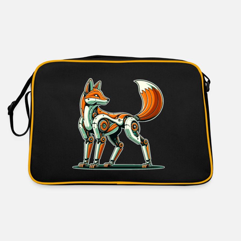 Fuchs Roboter, Roboter-Fuchs Retro Tasche