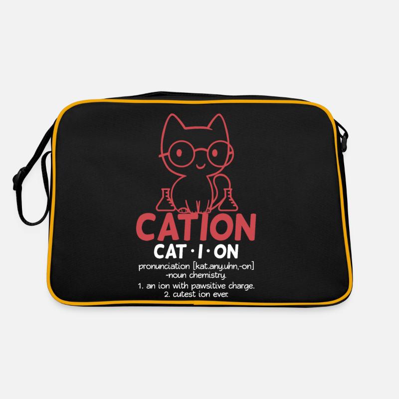 Cat Chemistry Chemist Funny Gift Retro Bag