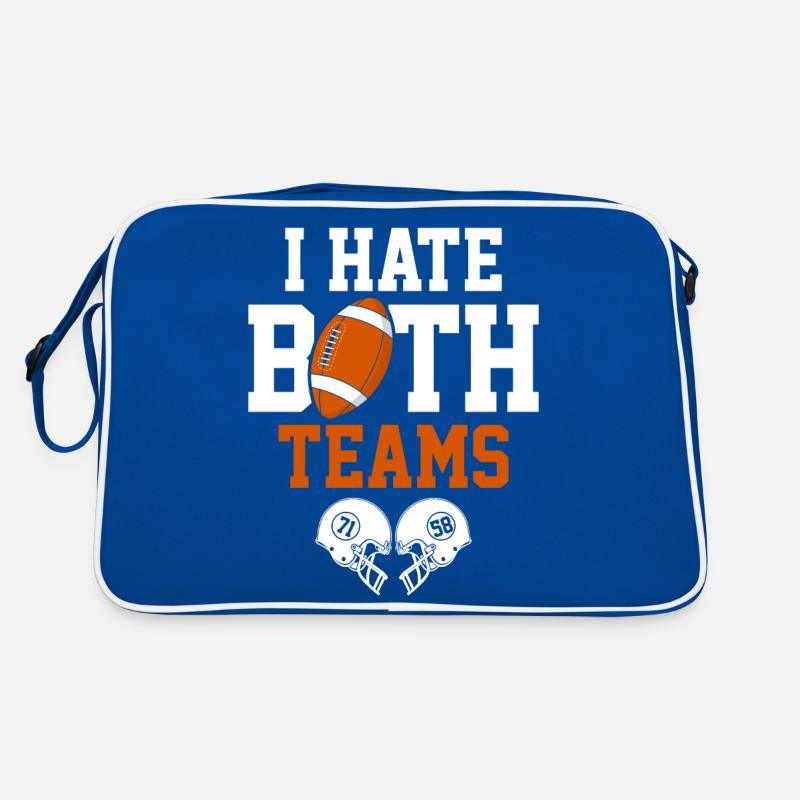I Hate Both Teams Retro Bag