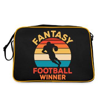 Vainqueur du Fantasy Football - Sac Retro - noir/or - Dos